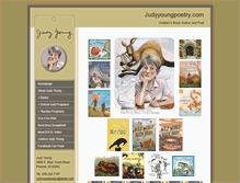 Tablet Screenshot of judyyoungpoetry.com